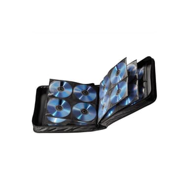 HAMA CD-Wallet Nylon 208 Schwarz