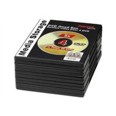 HAMA DVD Quad Box Schwarz