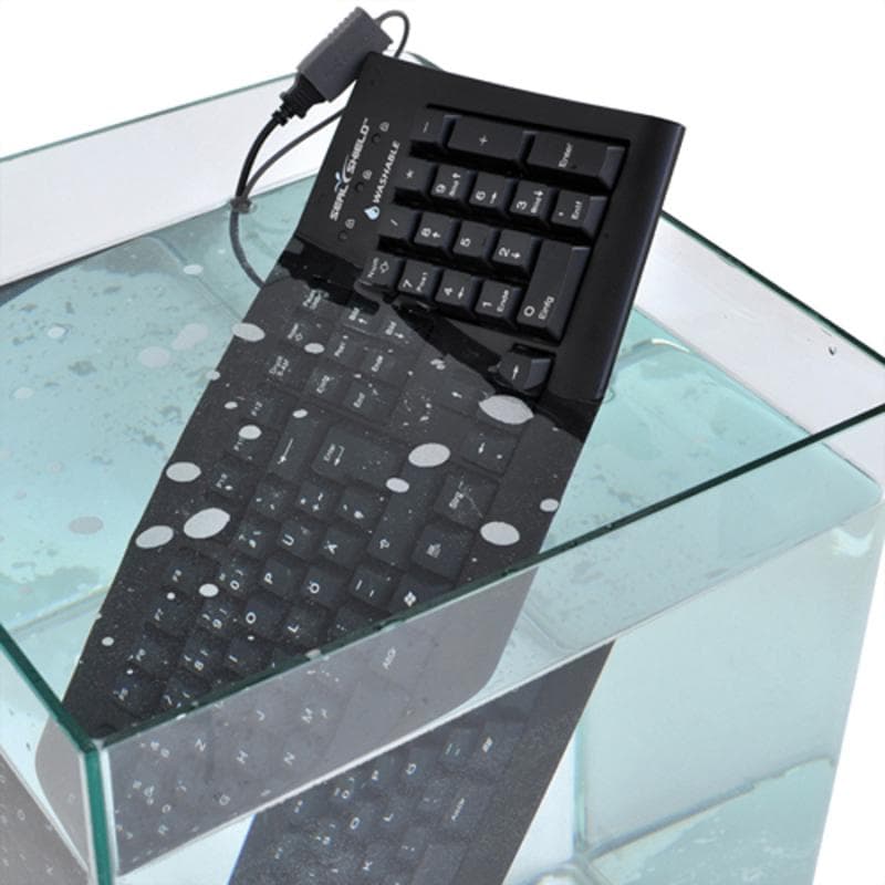 SEAL SHIELD Tastatur Seal Shield SSKSV208DE     wasserdicht, IP68,               antimikrobiell/spül