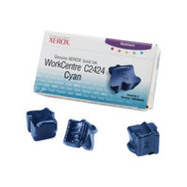 XEROX Genuine Xerox WorkCentre C2424 3 Cyan feste Tinten