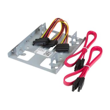STARTECH.COM Dual 2,5 Zoll SATA Festplatten auf 3,5 Zoll Einbauschacht Halterung - 2,5 Zoll auf 3,5