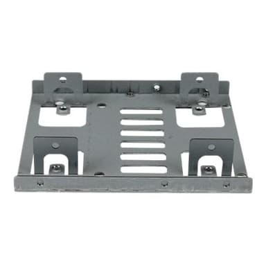 STARTECH.COM Dual 2,5 Zoll SATA Festplatten auf 3,5 Zoll Einbauschacht Halterung - 2,5 Zoll auf 3,5