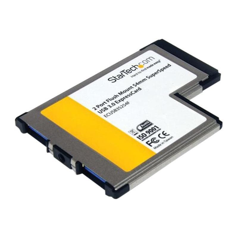 STARTECH.COM 2 Port USB 3.0 ExpressCard mit UASP Unterstützung - USB 3.0 54mm Schnittstellenkarte fü