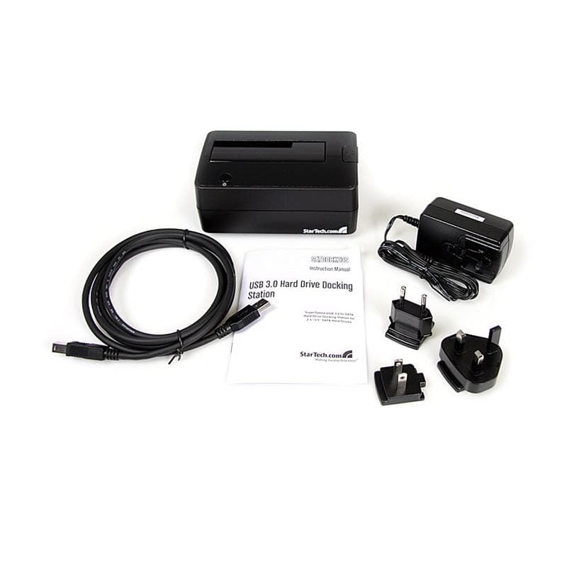 STARTECH.COM USB 3.0 auf 2,5/3,5 Zoll SATA Festplatten Dockingstation
