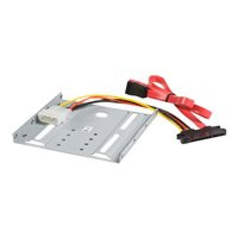STARTECH.COM Adapter Bracket für 2,5 (6.4cm) auf 3,5 (8,9cm) HDD - SATA / SSD Festplatten Einbaurahm