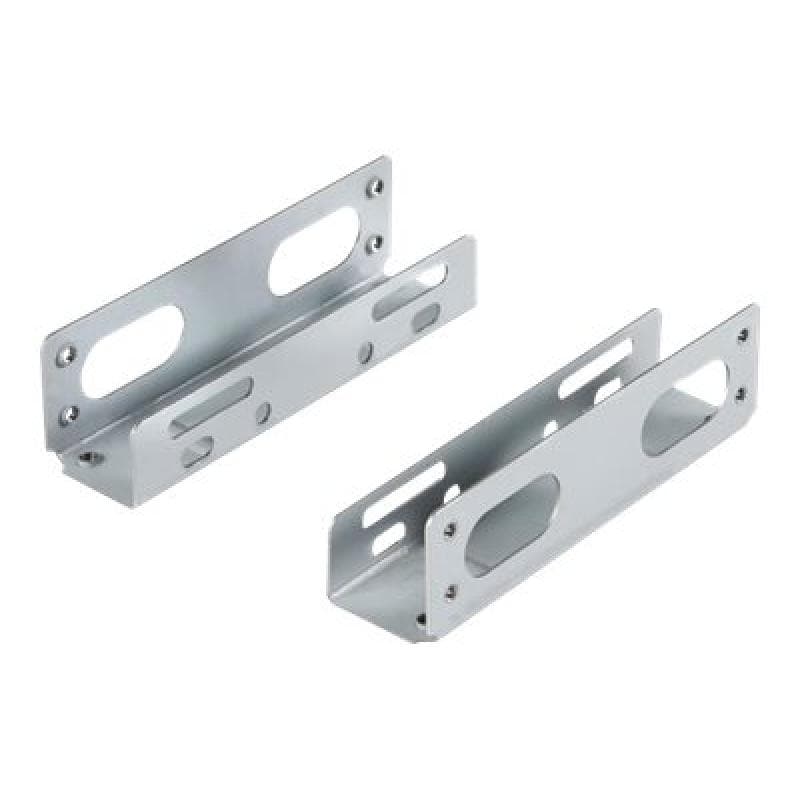 STARTECH.COM 3,5 Zoll Universal Festplatten Einbauwinkel -  HDD Adapter für 5,25 Zoll Schacht