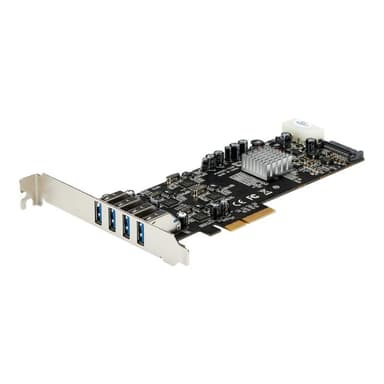 STARTECH.COM 4 Port USB 3.0 SuperSpeed PCI Express Schnittstellenkarte mit 4 5Gb/s Kanälen und UASP
