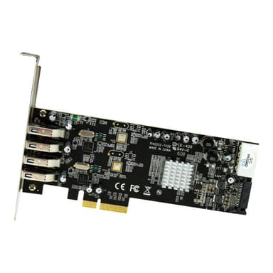 STARTECH.COM 4 Port  USB 3.0 SuperSpeed PCI Express Schnittstellenkarte mit 2 5Gb/s Kanälen und UASP