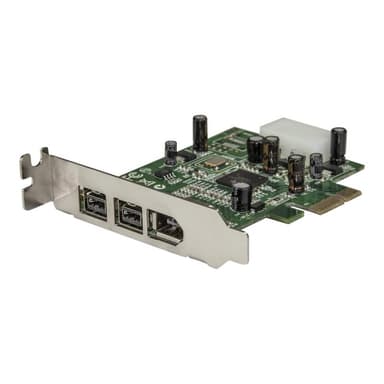 STARTECH.COM 3 Port 800+400 FireWire PCI Express Schnittstellen Combo Karte - Low Profile