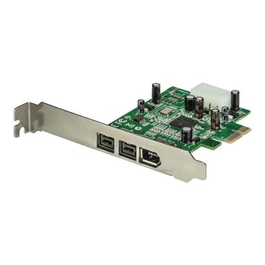 STARTECH.COM 3 Port 800+400 FireWire PCI Express Schnittstellen Combo Karte
