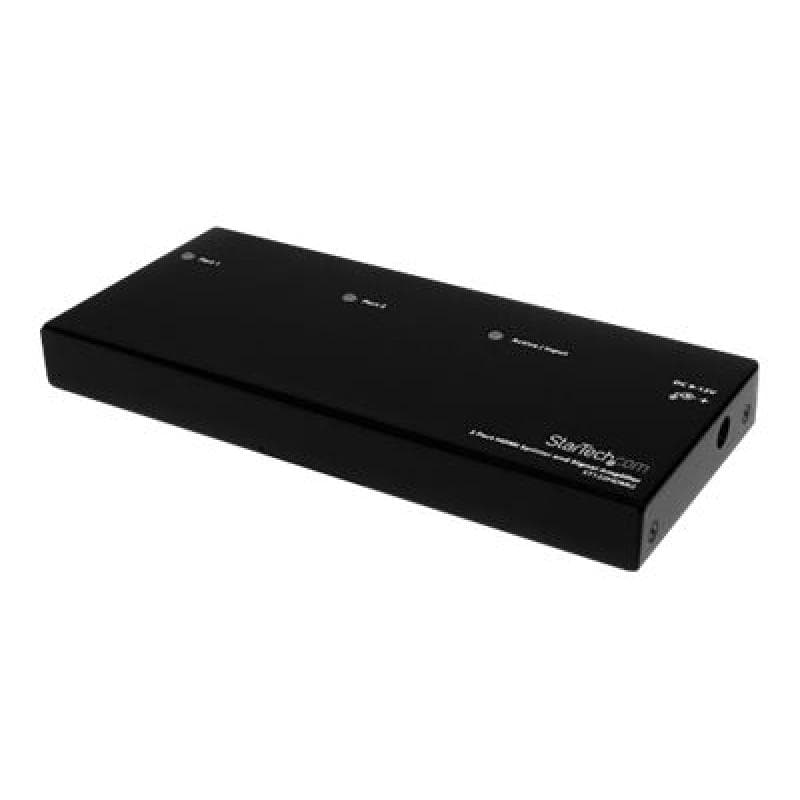 STARTECH.COM 2 Port High-Speed-HDMI Video Splitter und Signalverstärker - 3 x HDMI Stecker - 1920x12
