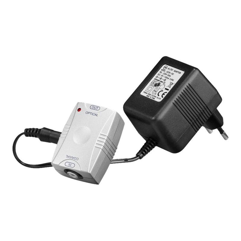 Koaxial-Opto-Wandler inkl. Netzteil