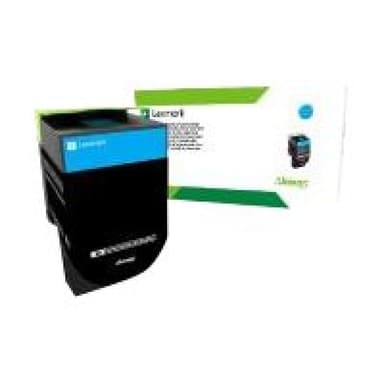 LEXMARK 702CE Cyan Tonerpatrone LCCP, LRP, Lexmark Corporate