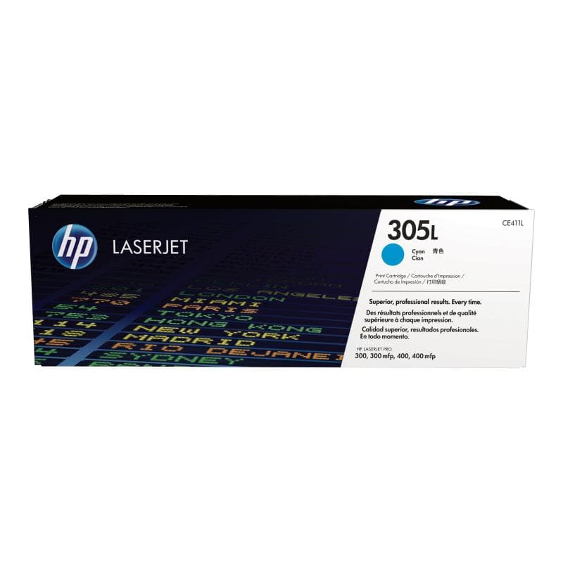 HP 305L Cyan LaserJet Tonerpatrone (CE411L)