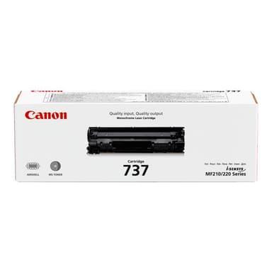 CANON 737 Schwarz Tonerpatrone