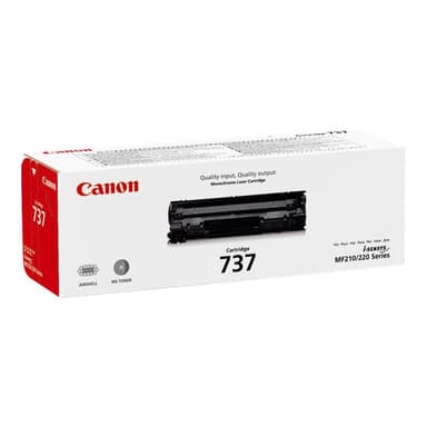 CANON 737 Schwarz Tonerpatrone