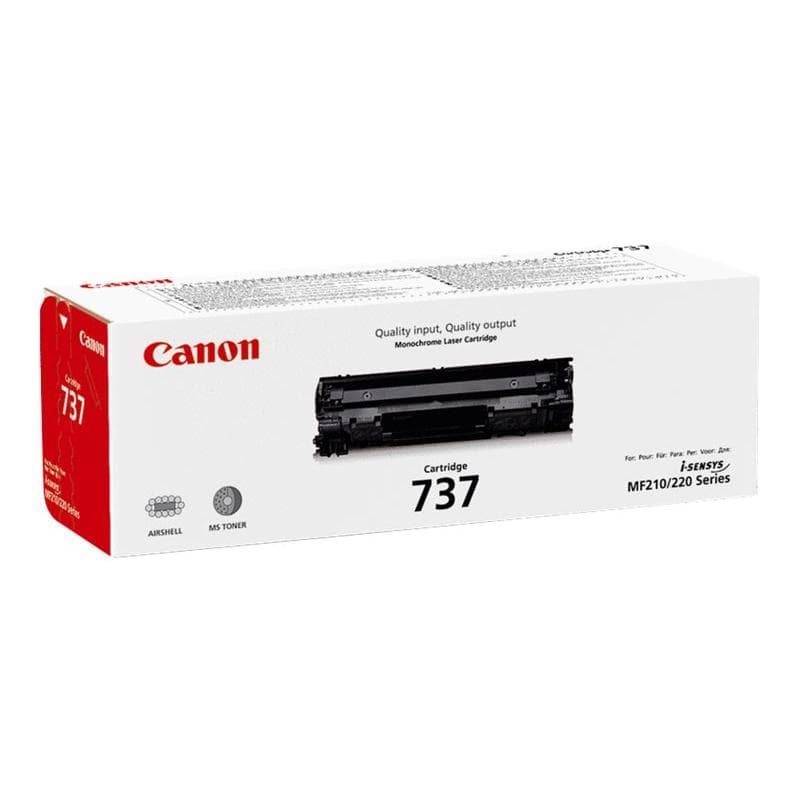 CANON 737 Schwarz Tonerpatrone