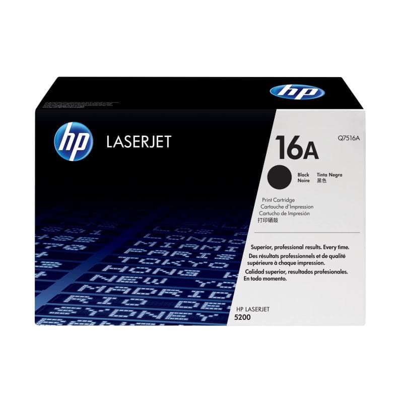 HP 16A Schwarz LaserJet Tonerpatrone (Q7516A)