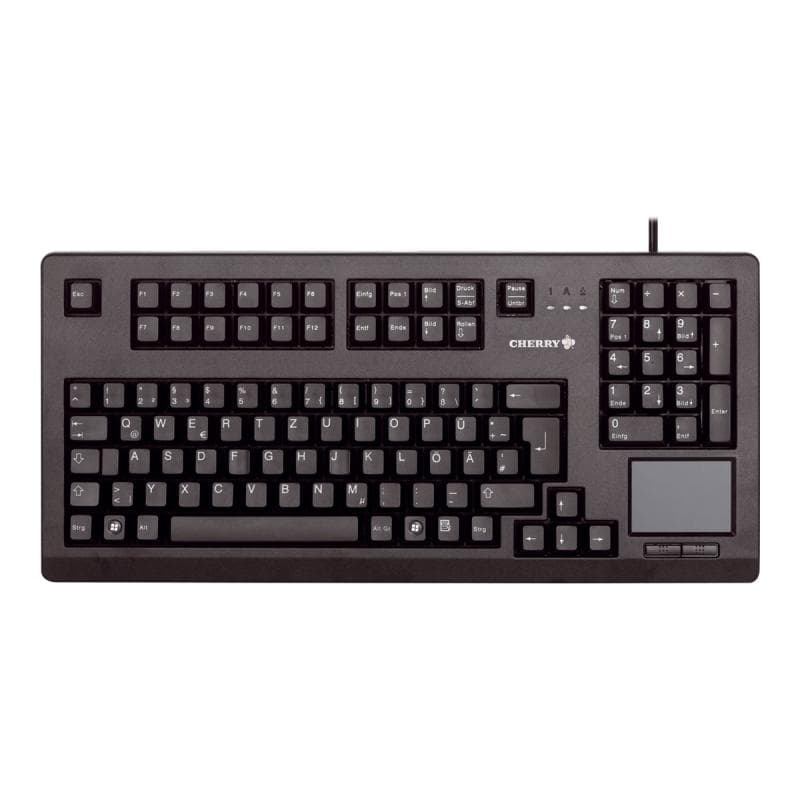 CHERRY G80-11900LUMDE-2 USB 2xPS/2 Keyboard schwarz (DE)