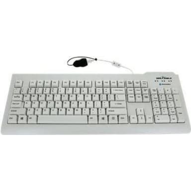 SEAL SHIELD Tastatur Seal Shield SSWKSV208DE  wasserdicht, IP68,               antimikrobiell/spülma