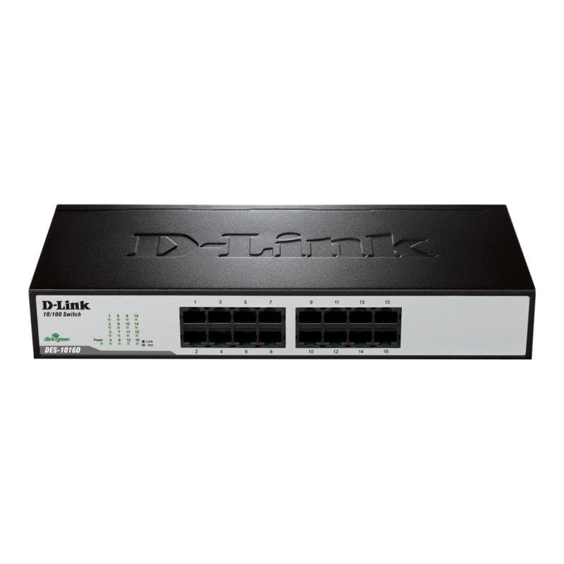D-LINK 16-Port Layer2 Fast Ethernet Switch