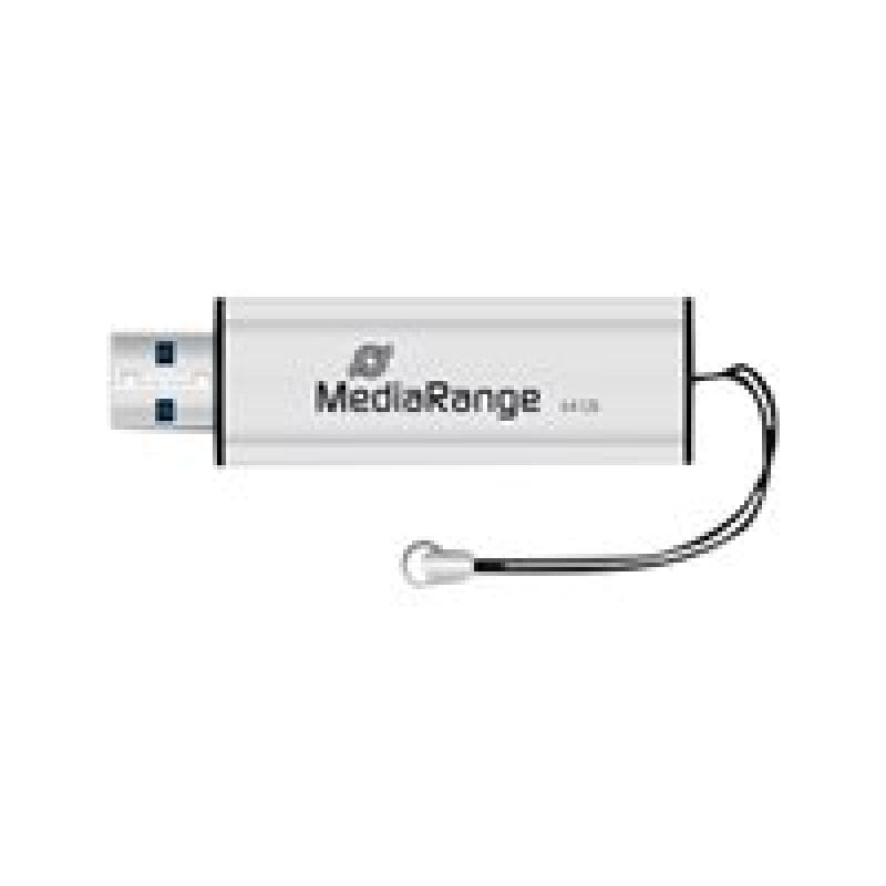 MEDIARANGE USB-Stick 64GB MediaRange USB 3.0 SuperSpeed
