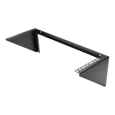 STARTECH.COM 4 HE 19 Zoll vertikale Wandmontage Rack Halterung aus Stahl - Schwarz