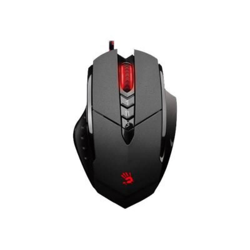A4-TECH Maus A4Tech Bloody Gaming V7m USB Holeless Engine - Metal Feet