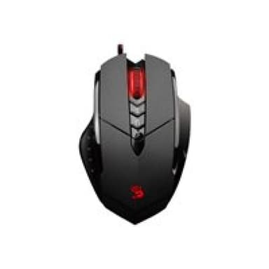 A4-TECH Maus A4Tech Bloody Gaming V7m USB Holeless Engine - Metal Feet