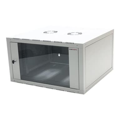 LOGILINK 9U 540X560mm Wandgehäuse einteilig, grau