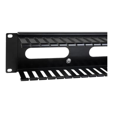 STARTECH.COM 2 HE 19 Zoll Rangierpanel / Kabelordner Kabelmanagement mit Abdeckung - Server Finger K