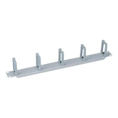 LOGILINK Kabelführungspanel Logilink 19″ 1HE, 5 Plastikringe, grau
