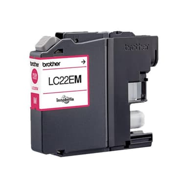 BROTHER LC22EM Sehr hohe Ergiebigkeit Magenta Tintenpatrone