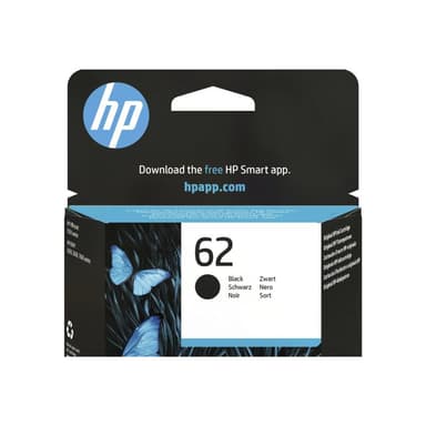 HP 62 Schwarz Tintenpatrone