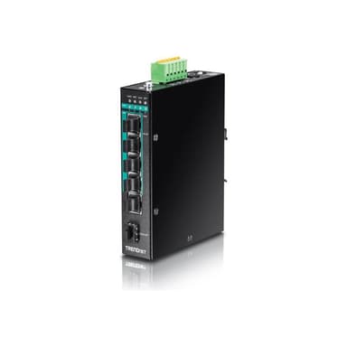 TRENDNET 5-PORT GGB POE+ DIN-RAIL SWITC