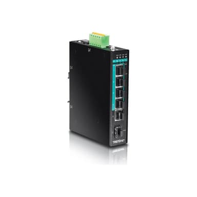 TRENDNET 5-PORT GGB POE+ DIN-RAIL SWITC