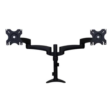 STARTECH.COM Dual Monitorhalterung mit verstellbaren Armen - Monitor Tischhalterung (12 bis 24in) hö