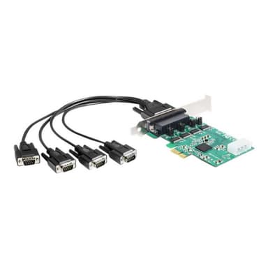 DeLOCK PCIe Seriell 4x RS-232 High Speed 921K