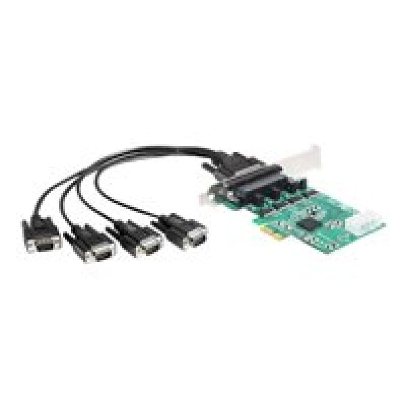 DeLOCK PCIe Seriell 4x RS-232 High Speed 921K