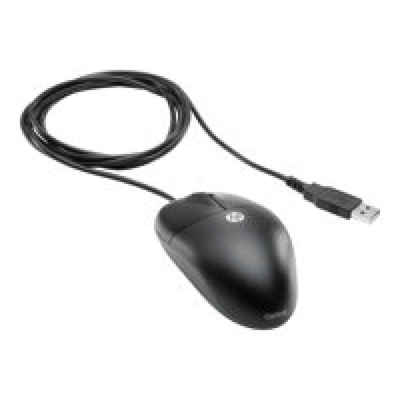 HP optische Scroll Maus USB carbon 2Tasten