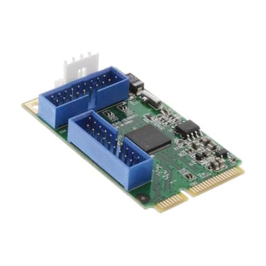 INLINE Mini-PCIe Karte, 4x USB 3.0