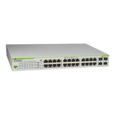 ALLIED TELESYN 24port 10/100/1000TX Switch mit 2 GBIC bays