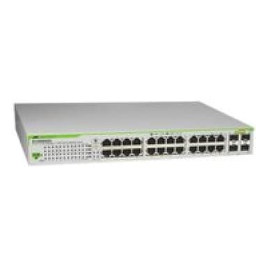 ALLIED TELESYN 24port 10/100/1000TX Switch mit 2 GBIC bays