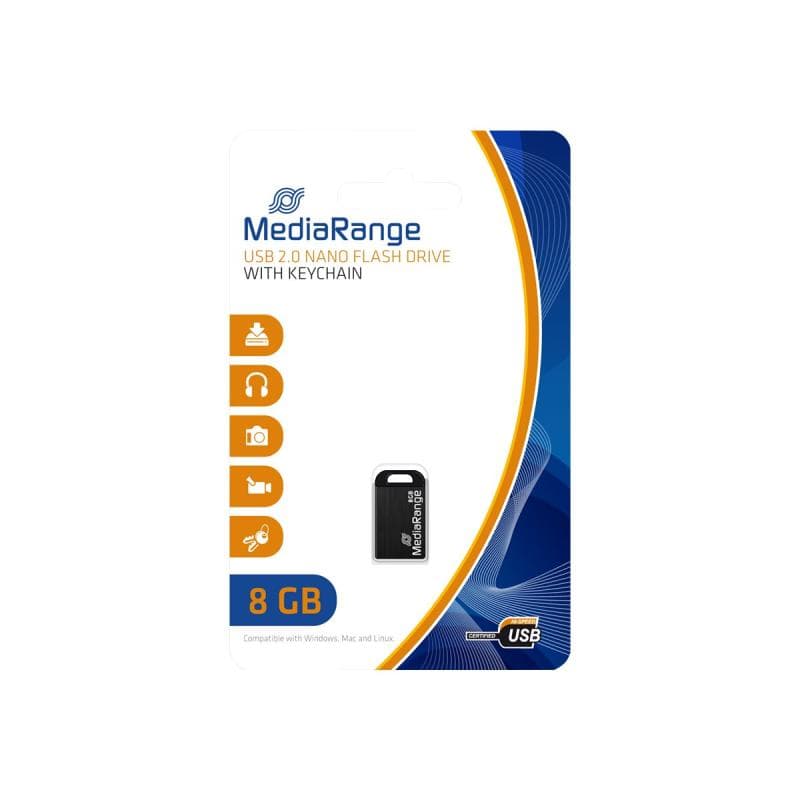 MEDIAR NANO FLASH DRIVE 8GB