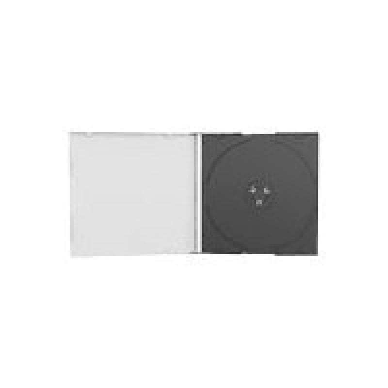 MEDIARANGE CD Jewelcase Single black tray