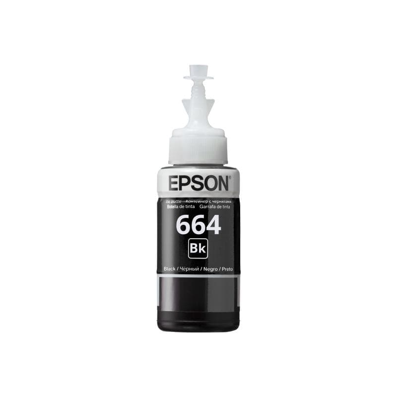 EPSON T6641 Schwarz Nachfülltinte