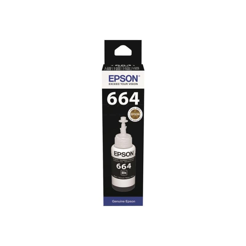 EPSON T6641 Schwarz Nachfülltinte