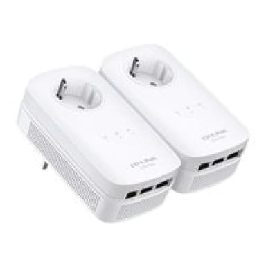TP-LINK AV1300 3-port Gigabit Passthrough Powerline Starter Kit