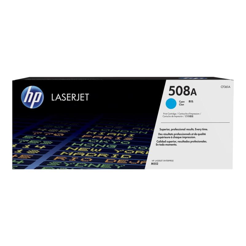 HP 508A Cyan LaserJet Tonerpatrone (CF361A)