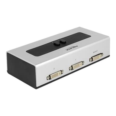 DELOCK Switch 2-port DVI manuell bidirektional